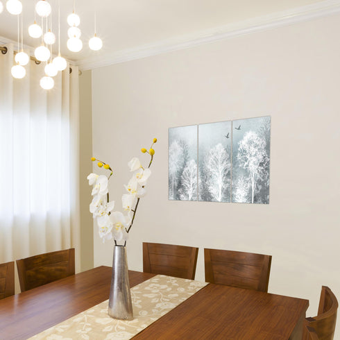Wandbilder Wohnzimmer XXL Wald Moderne Bilder Abstrakt